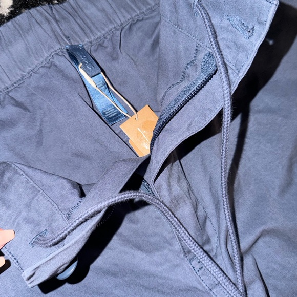 SKIMS Outdoor Woven Wide Leg Pant Indigo - Picture 3 of 7